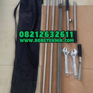 Alat Bor Tanah Gambut Stainless Bor Tanah Manual Anti Karat