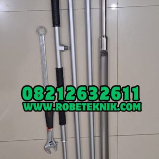 Bor Gambut Casing 2 Meter Stainless Steel Bor Sampling Tanah
