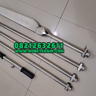 Bor Gambut Parang 3 Meter Bor Tanah Manual Kuat & Tajam