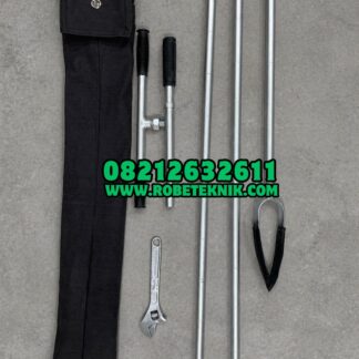 Bor Tanah Belgi 2 Meter Stainless Steel | Alat Sampling Tanah
