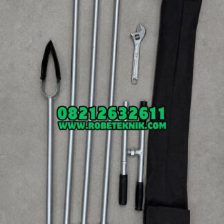 Bor Tanah Belgi 3 Meter Stainless Steel | Alat Bor Tanah Mineral