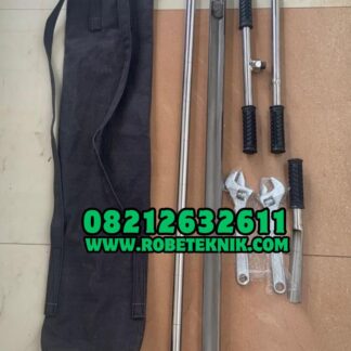 Bor Tanah Gambut Casing 1 Meter Stainless Anti Karat & Kuat