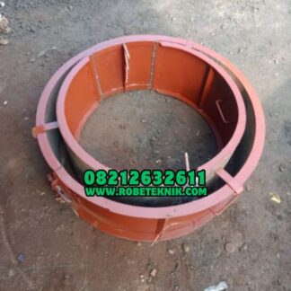 Cetakan Gorong Gorong 100x50 Cetakan Buis Beton Baja Tebal