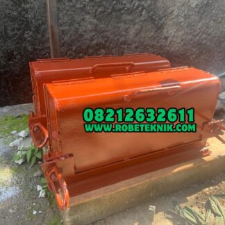 Cetakan Kanstin Taman 40x20x10 cm | Cetakan Beton Baja Tebal