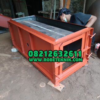 Cetakan Uditch 80x80x120 cm Cetakan U-Ditch Beton Baja Tebal