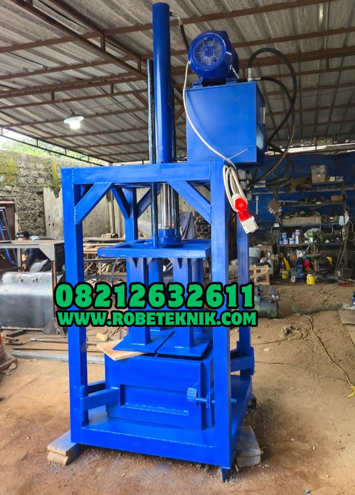 Mesin Press Cocopeat Hidrolik – Ukuran Hasil Press 30×30×15 cm