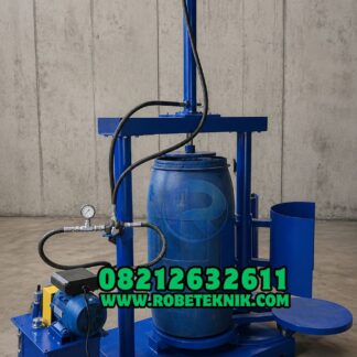 Mesin Press Silase Hidrolik Kapasitas 3 Drum Mesin Press Rumput