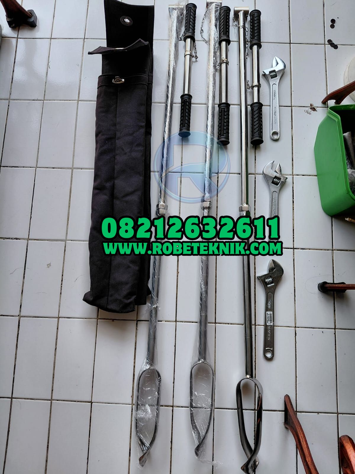 Alat Bor Tanah Mineral Tipe Belgi Stainless Steel
