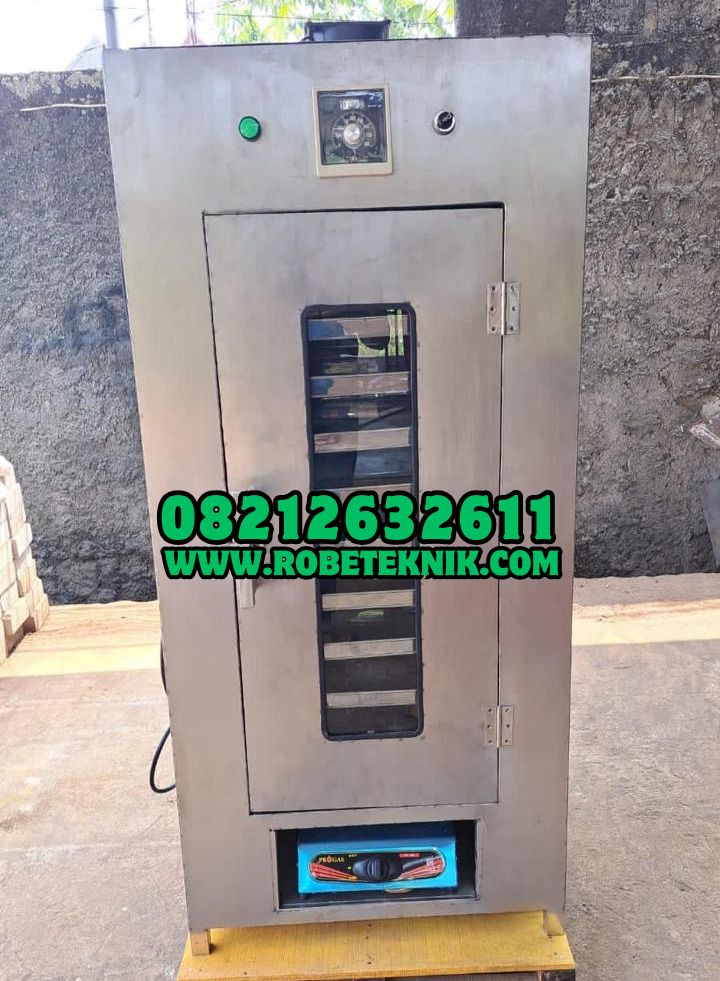 Mesin Oven Pengering Gula Batok 10 Rak Stainless Steel