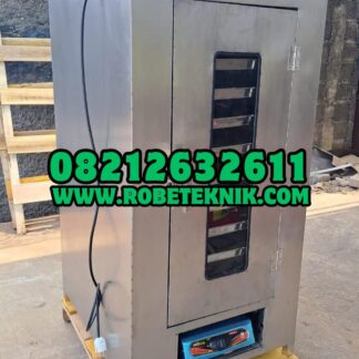 Mesin Oven Pengering Pelet 10 Rak Stainless Steel