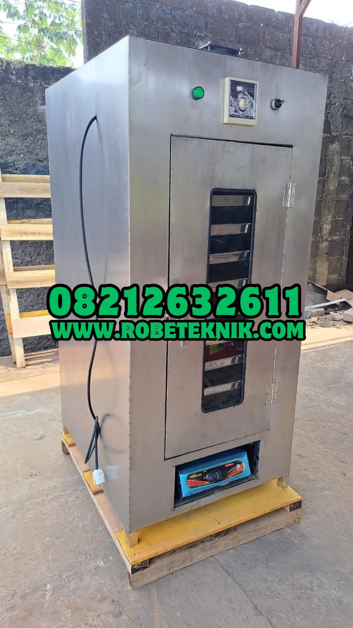 Mesin Oven Pengering Pelet 10 Rak Stainless Steel