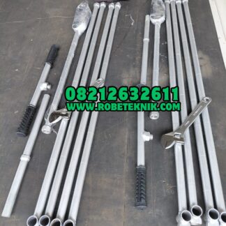 Bor Tanah Mineral Tipe Belgi 4 Meter | Soil Auger
