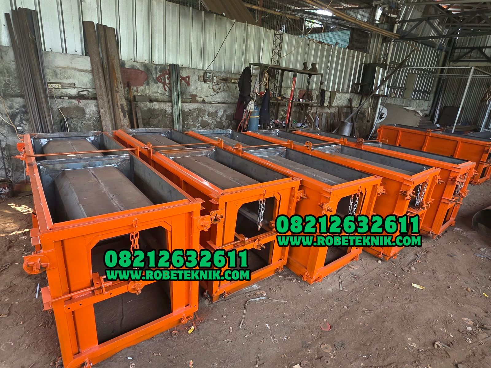 Cetakan Uditch Beton 70x80x120 cm | Cetakan Saluran Air